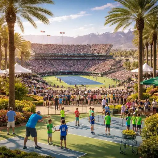 Tennis World Celebrates Community Impact at BNP Paribas&nbsp;Open