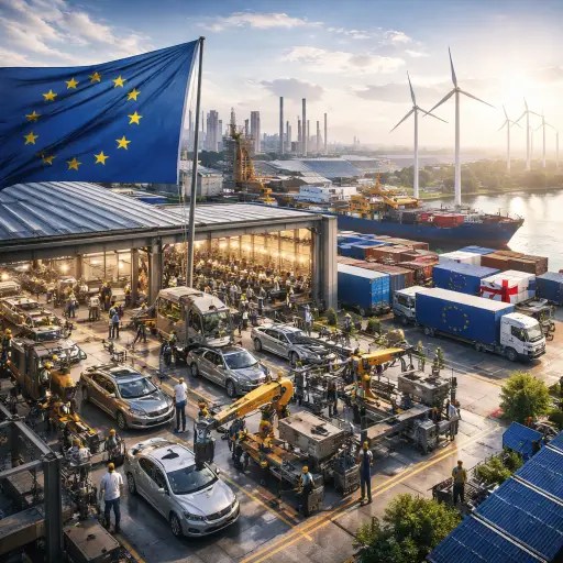 EU Pushes ‘Buy European’ Industrial Policy to Shield Strategic&nbsp;Sectors