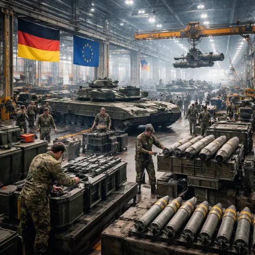 Europe’s Defense Boom Reshapes Industry as Security Fears&nbsp;Rise