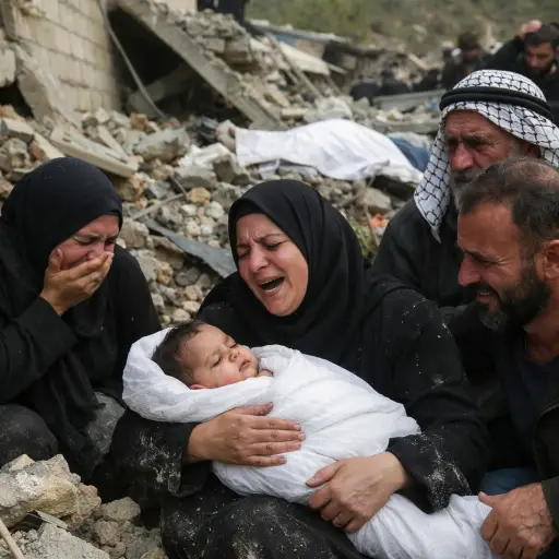 Mourning Under Fire: A Family’s Funeral Turns to Tragedy in Southern Lebanon