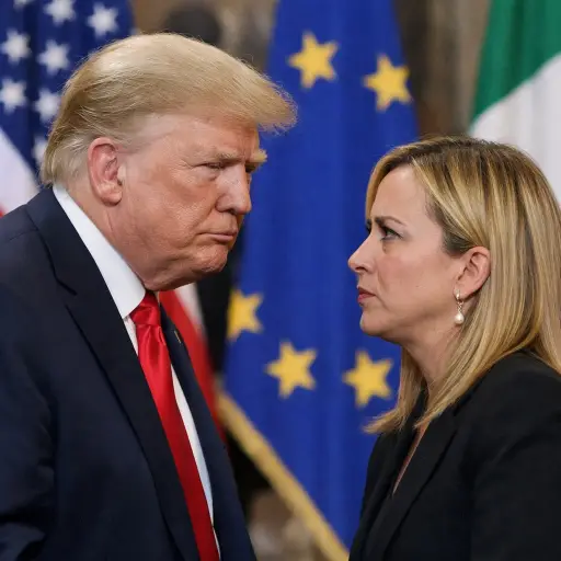 Transatlantic Friction: Trump Walks Back Criticism of Meloni After Clash Over Pope and Iran