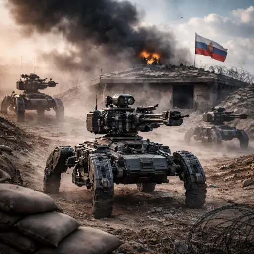War Without Soldiers: Ukraine Claims First Fully Robotic Assault Victory