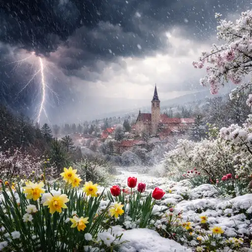 Europe Braces for Chaotic Spring Weather Swings