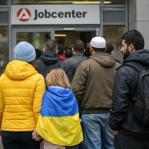 Germany’s Welfare Debate Intensifies as Foreign-Born Recipients Near Half of Total
