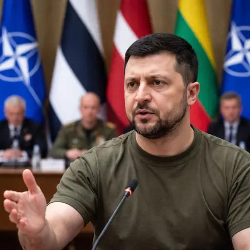Baltic Concerns Rise as Zelensky’s Remarks Stir Debate Over NATO Unity