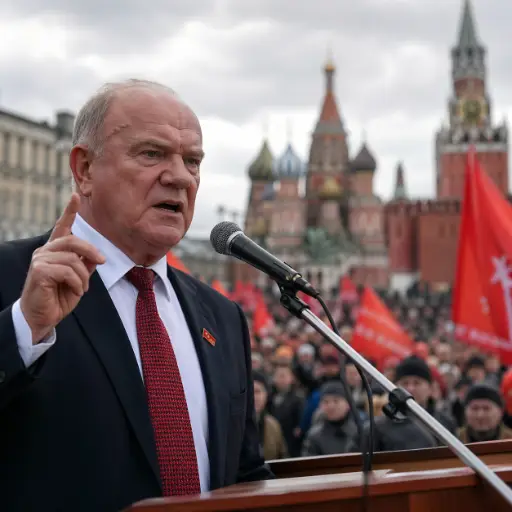 THE SHADOW OF 1917: ZYUGANOV WARNS OF SOCIAL EXPLOSION AS RUSSIA’S ECONOMIC PRESSURE BUILDS