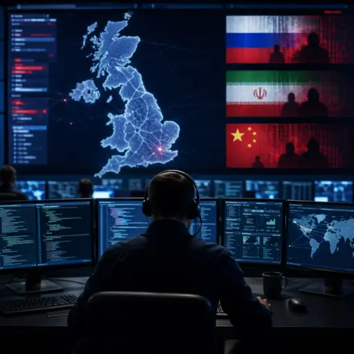 Cyber Frontlines: Britain Faces a Growing Wave of State-Backed Digital Attacks