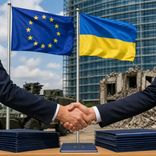 Europe Tightens Its Support for Ukraine as EU Approves Massive Loan and New Sanctions on Russia