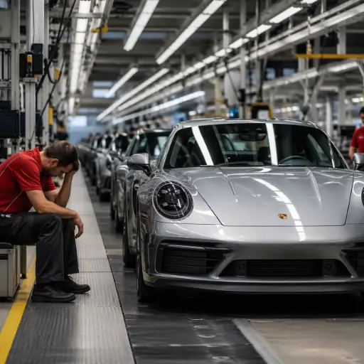 Luxury Meets Reality: Porsche Workers Face Unprecedented Bonus Freeze