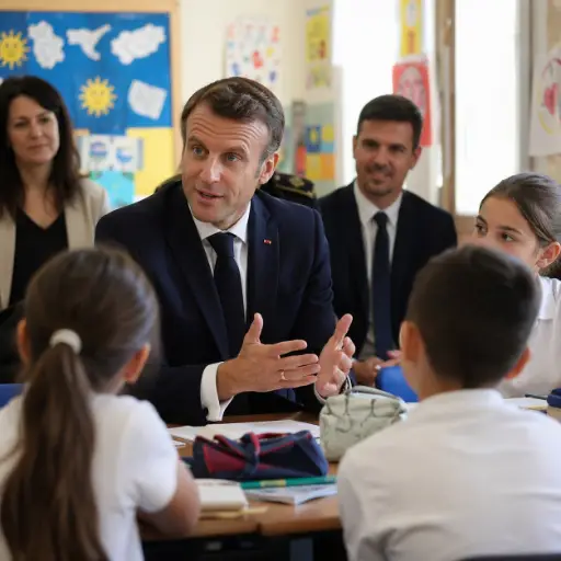 France’s Future Beyond Macron: President Signals Political Exit During Cyprus School Visit