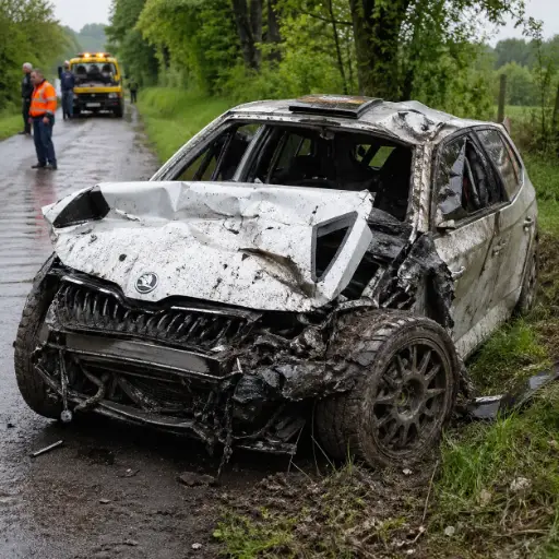 Collision in Belgium Ends Jos Verstappen’s Rally Run in Dramatic Fashion