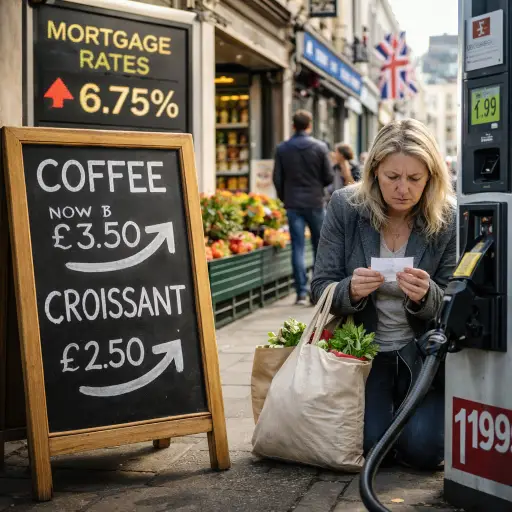 UK Businesses Raise Prices as War Shock Ripples Through Economy