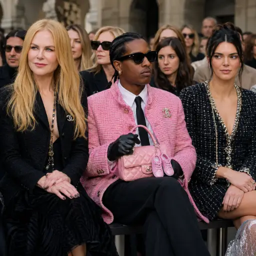 Celebrities Front Row at Chanel Cruise 2027: Nicole Kidman, A$AP Rocky and More