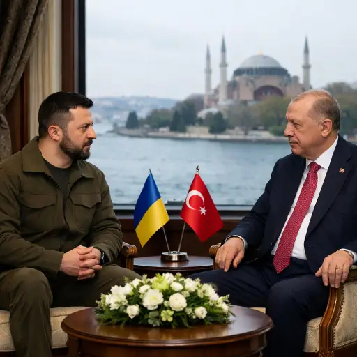 Erdoğan Hosts Zelenskyy in High-Stakes Istanbul Talks