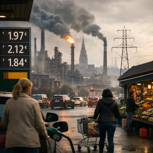 Energy Price Surge Sparks Inflation Alarm Across EU