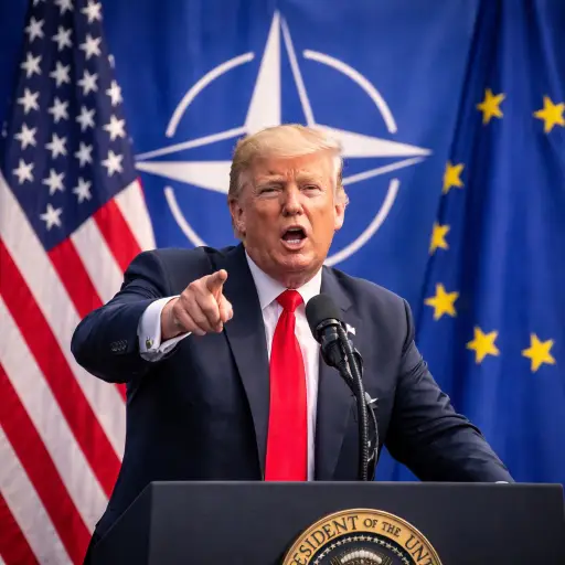 Trump’s Renewed Criticism of NATO Rattles Alliance and Deepens Transatlantic Divide