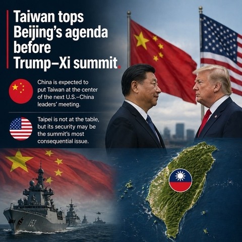 Taiwan Moves to the Center of the Trump-Xi Table