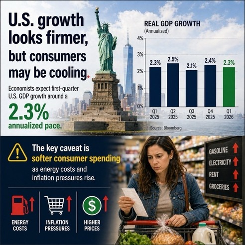 U.S. Growth Rebounds, but the Consumer Engine Cools