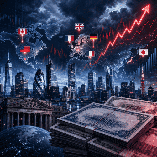 G7 Bond Markets Flash Warning as Borrowing Costs Hit Two-Decade High