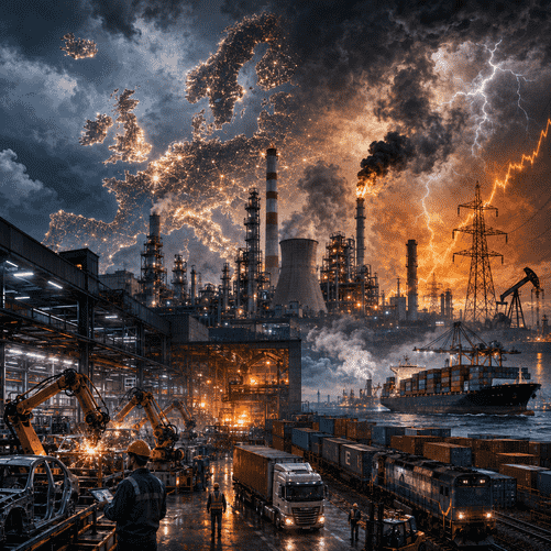 Europe’s Factories Face a Cost Shock as Fragile Industrial Recovery Meets Energy Volatility