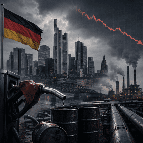 Germany’s Economy Stalls as Energy Shock Rekindles Inflation Pressure