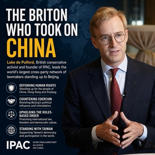 The Briton Who Built a Parliamentarians’ Front Against Beijing