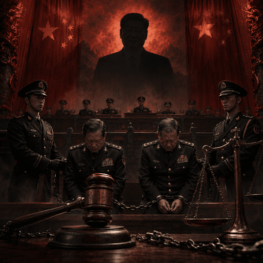 China’s Military Purge Culminates with Suspended Death Sentences for Former Defense Ministers