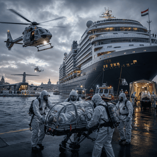 Hantavirus Outbreak on Dutch Cruise Ship Triggers Medical Evacuations and U.S. Biocontainment Response