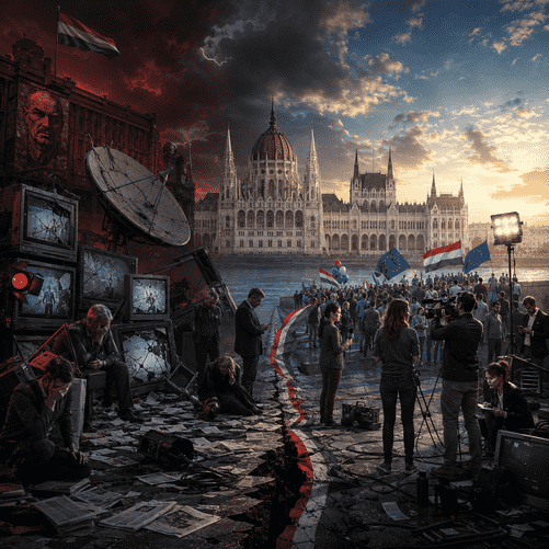 Orbán’s Media Machine Unravels After Hungary’s Political Earthquake