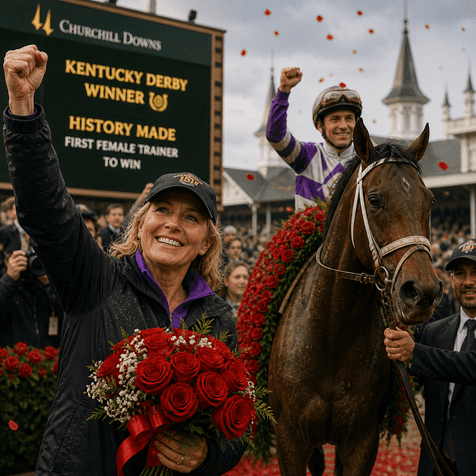 Cherie DeVaux Makes History as First Female Trainer to Win the Kentucky Derby