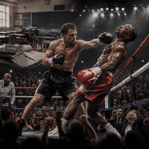 Supply Teacher Zak Chelli Stuns Boxing World with Knockout of David Morrell