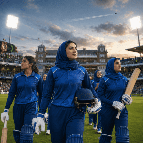 Afghan Women’s Refugee Cricket Team Returns to the International Stage