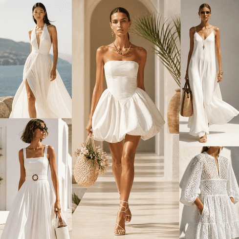 The Little White Dress Takes Center Stage for Summer 2026