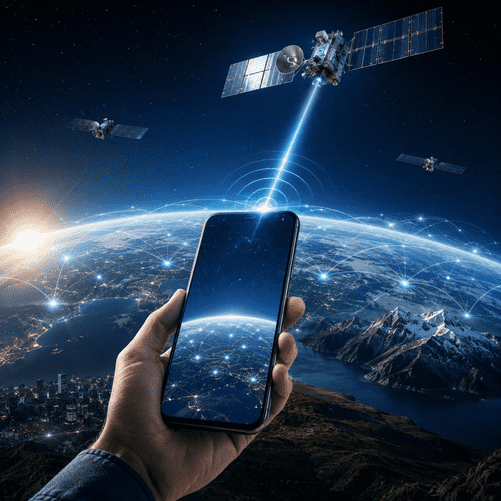 The Race to Connect Smartphones Directly to Satellites Moves From Experiment to Business