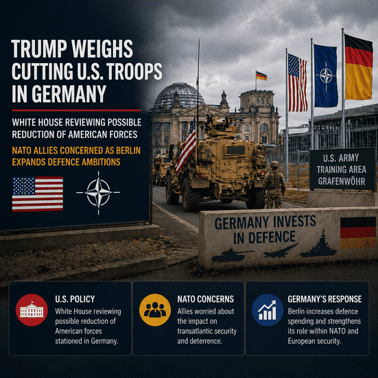 Trump’s Germany Troop Review Puts NATO on Edge
