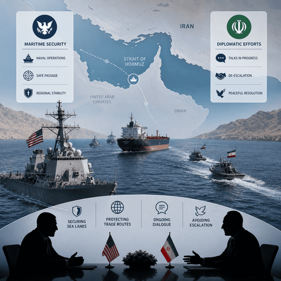 US Launches ‘Project Freedom’ to Clear Strait of Hormuz Amidst Tense Iran Diplomacy