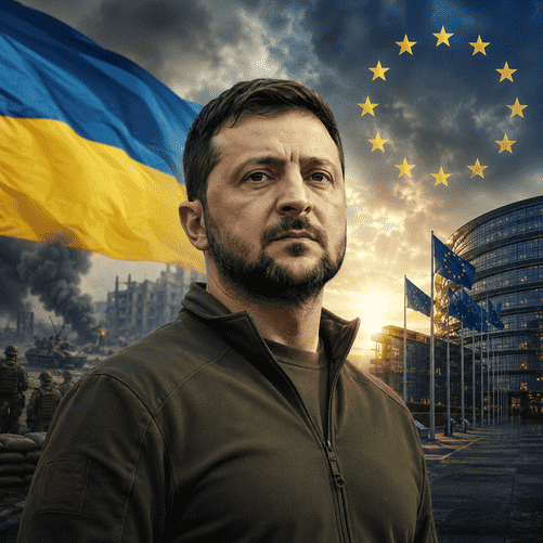 Zelenskyy Presses Europe to Open Ukraine’s EU Path as War Enters a Critical Phase