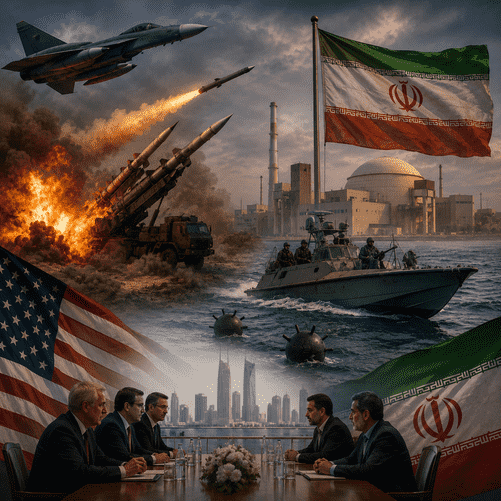U.S. Strikes Iranian Missile Sites as Trump’s Peace Deal Remains Out of Reach