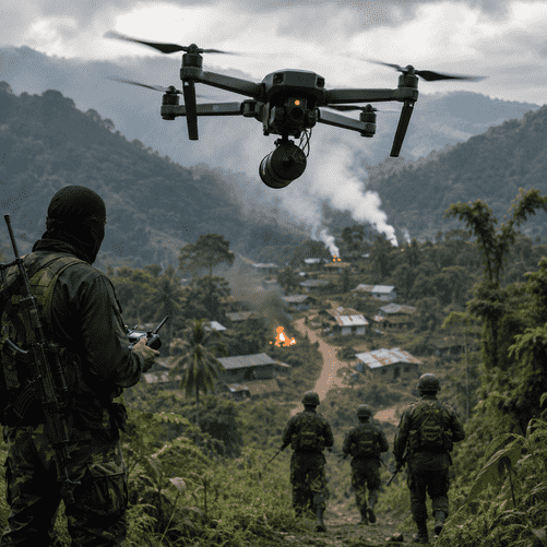 Colombia’s Criminal Armies Take Their War Into the Skies