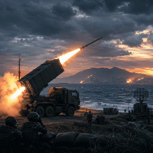 Taiwan Test-Fires U.S.-Supplied HIMARS Toward China in Strait Defense Drill