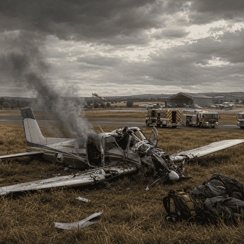 Twelve Killed as Skydiving Plane Crashes Shortly After Takeoff in Missouri