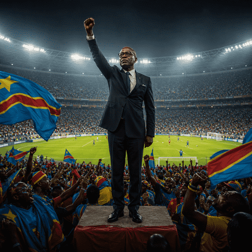 The Human Statue Carrying Congo’s World Cup Hopes