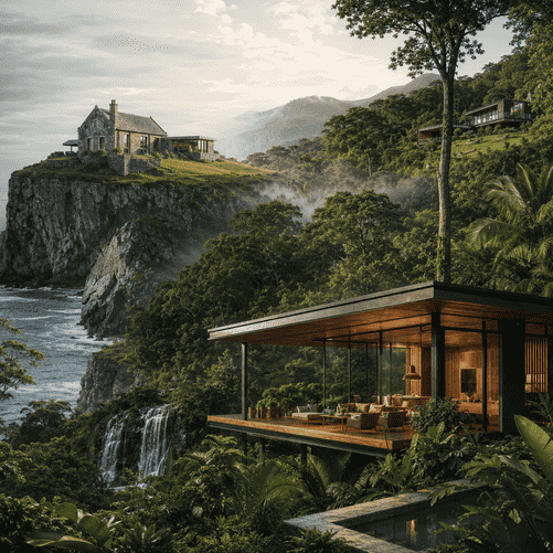 Summer Homes That Disappear Into the Landscape