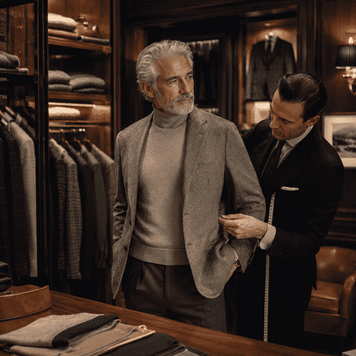 Luxury Menswear Rediscovers the Power of the Older Shopper