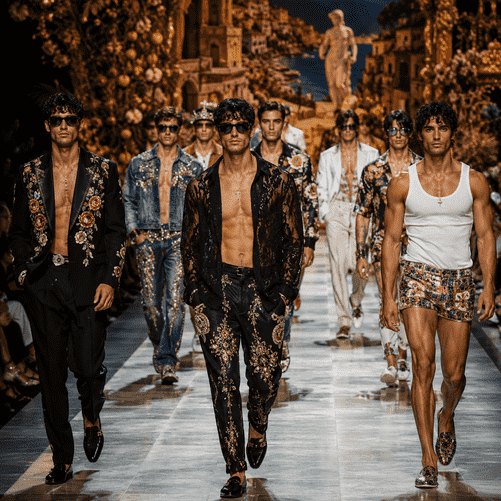 Dolce & Gabbana Turns Up the Heat in Milan