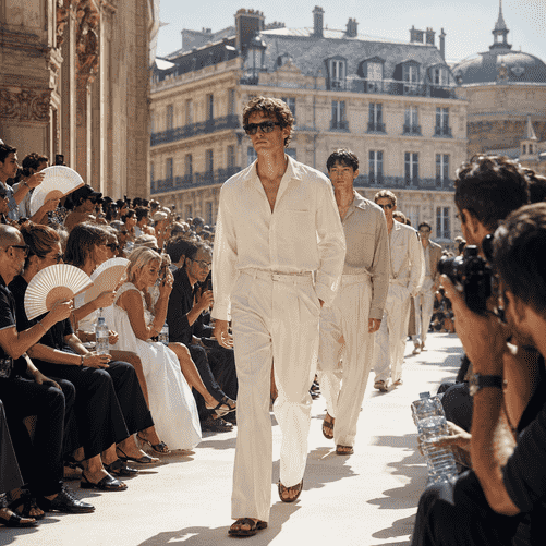 Heat Becomes Fashion Week’s Uninvited Guest