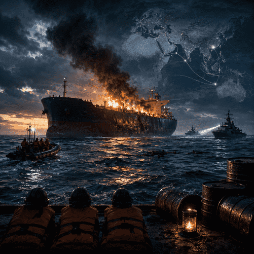 Deadly Tanker Strike Pulls India Into the Iran Blockade Crisis