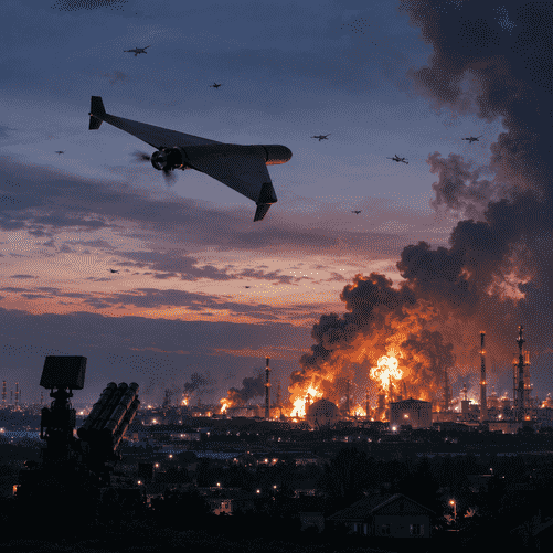Ukraine’s Drone War Pushes Russia Into a Defensive Bind