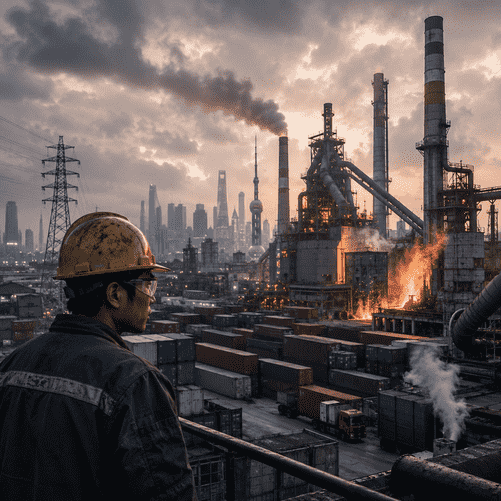 China’s Factory Costs Surge as Energy Shock Tests Economic Recovery