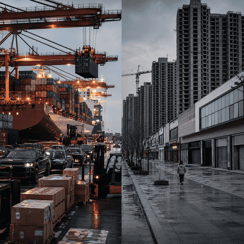 China’s Export Engine Masks a Deepening Domestic Slowdown